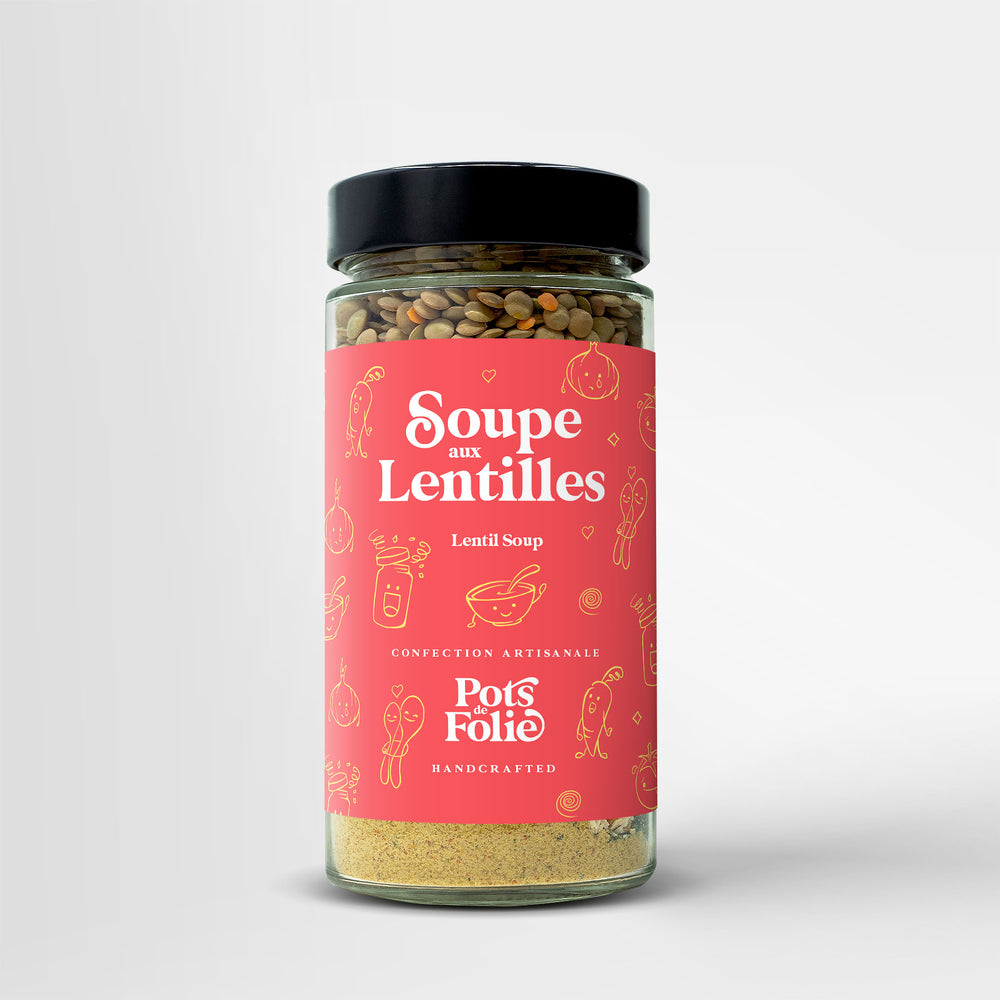 Mini Soupe aux Lentilles 2 à 4 mini portions (végé)